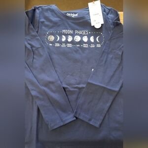 Moon Phases Long Sleeve Shirt